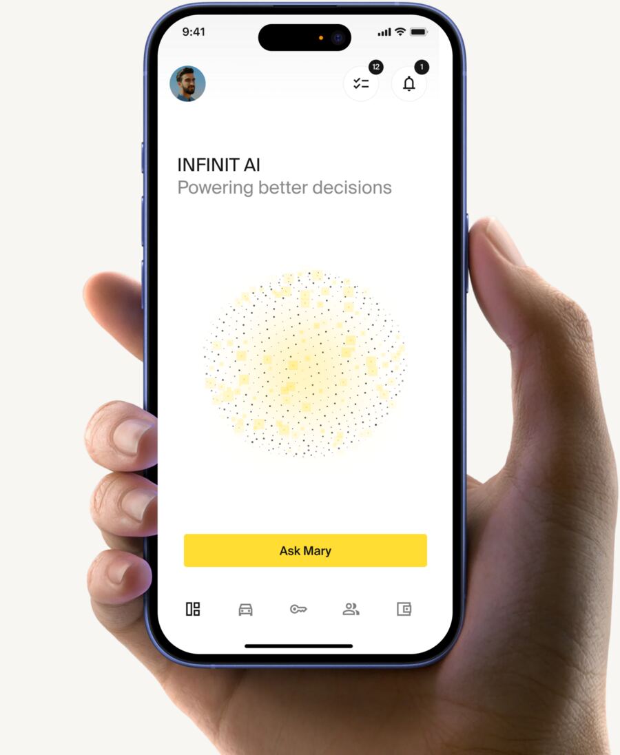 Assistant mobile INFINIT